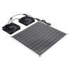 Solar Exhaust Fan High Efficiency Monocrystalline Solar Panel IP65 Waterproof 3000RPM Dual Solar Powered Exhaust Fan