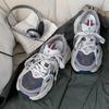 2025 Spring Women's Casual Thick-Soled Mesh Sneakers - Height-Increasing, Versatile, Breathable Dad Shoes