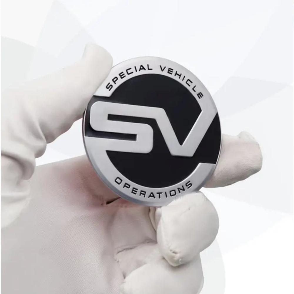 Naklejka z logo na karoserię samochodu Emblemat SV Odznaka do dekoracji bagażnika samochodu
