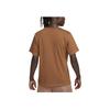 Nike Solid Color Crew Neck Knit Casual Short Sleeve T-Shirt Men Tops Light-British-Tan FN2646-281