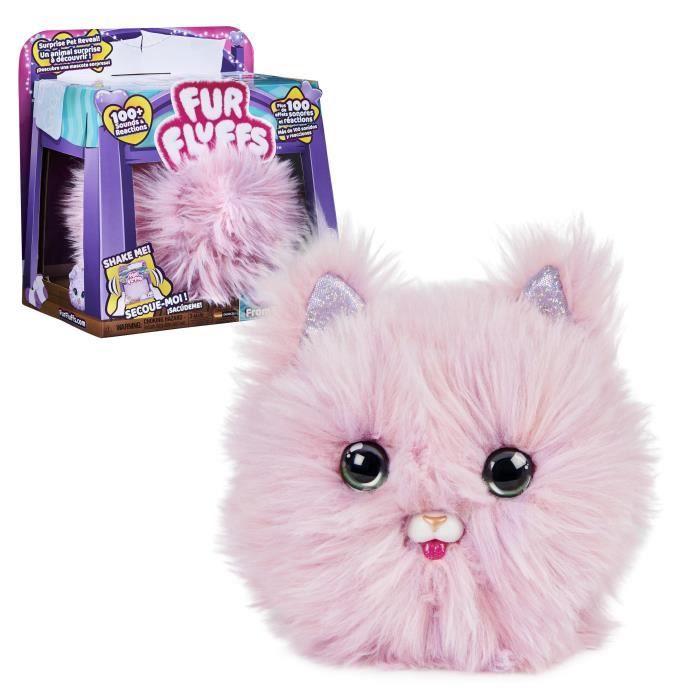 FurFluffs - Chaton - 100 Sons et Réactions - Peluche Interactive - 5 Ans et +