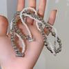 Fashion Imitation Pearl Wrapped Necklace Double Layer Magnetic Buckle Neck Chain Choker Necklace Jewelry Gift Wholesale
