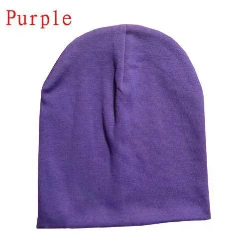 Cappello in Maglia Solido per Bambini da 0 a 3 Anni Cappellino Caldo Invernale in Cotone per Neonato Primavera Autunno Berretto per Bambino/a