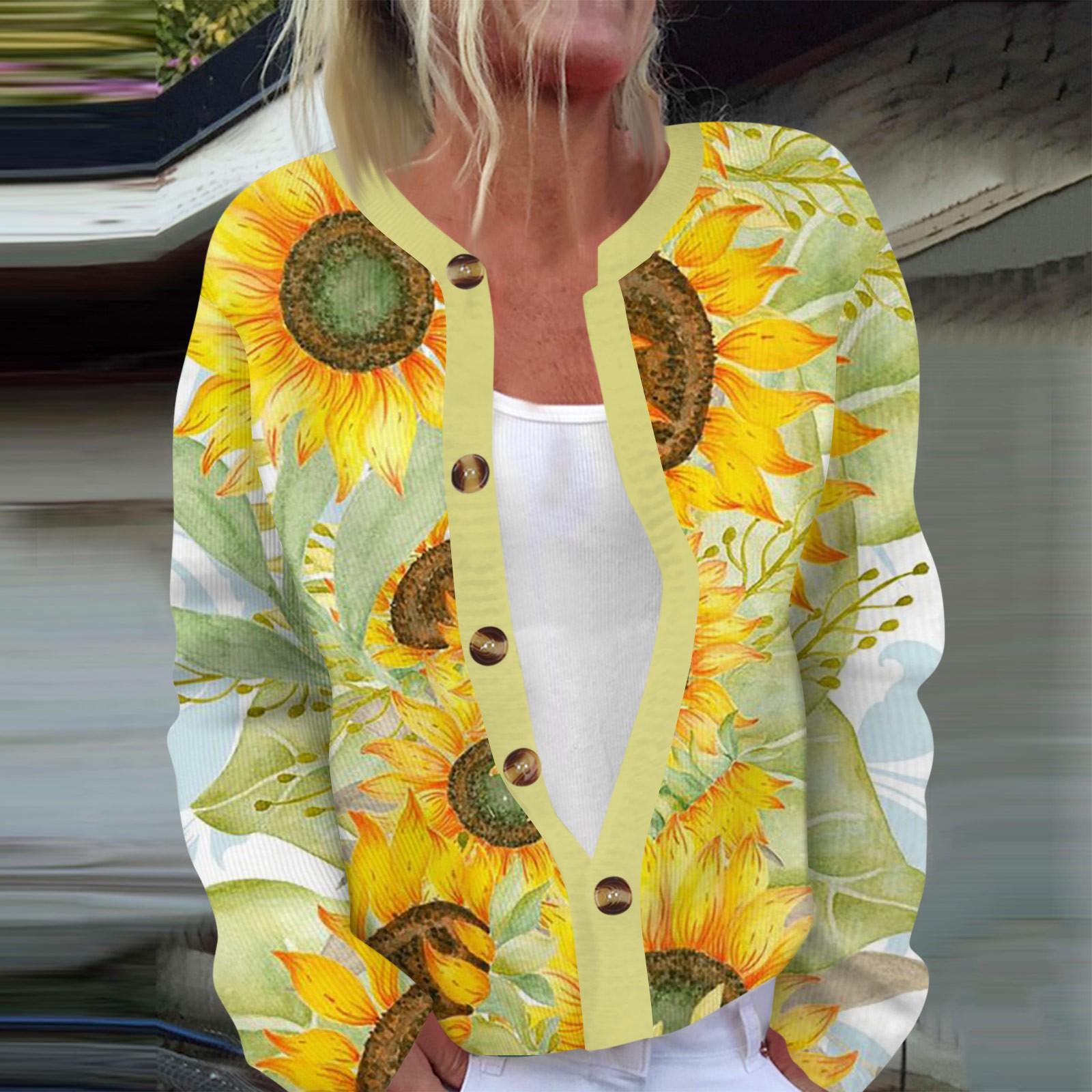 

Женская мода с длинным рукавом, рождественский принт «Снеговик-снежинка», куртка, кардиган M светло-зеленый