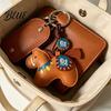 Horse Keychain Bag Pendant Imitation Leather Little Charm Fullness Symbol