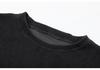 Plus Size Women's Casual Solid Color Long Sleeve Round Neck Hoodie