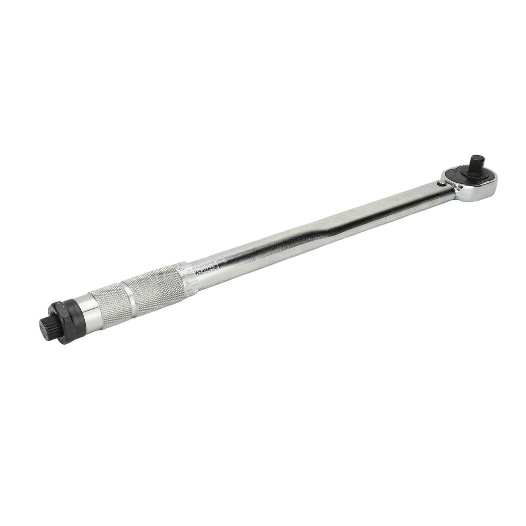 Torsion Wrench 1 2 Inch Drive 28‑210NM Adjustable Click Torsion Wrench with 17 19mm Sockets for Repair Work