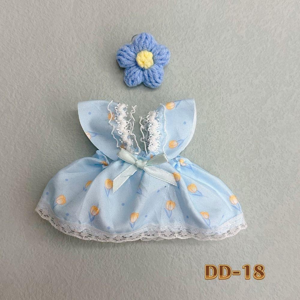 

Лялька Лабубу 20 см Костюм у західному стилі Куромі DIY Одяг для ляльки ручної роботи Гра з переодяганням style 18