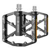 GEWAGE Bike Pedals Aluminum Alloy Bicycle Pedals w Reflectors Mountain Bike Pedals Non-Slip Cycle Pedals Platform mtb accessory