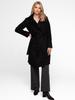 CLASSIC LONG WOMEN' COAT WITH TIES