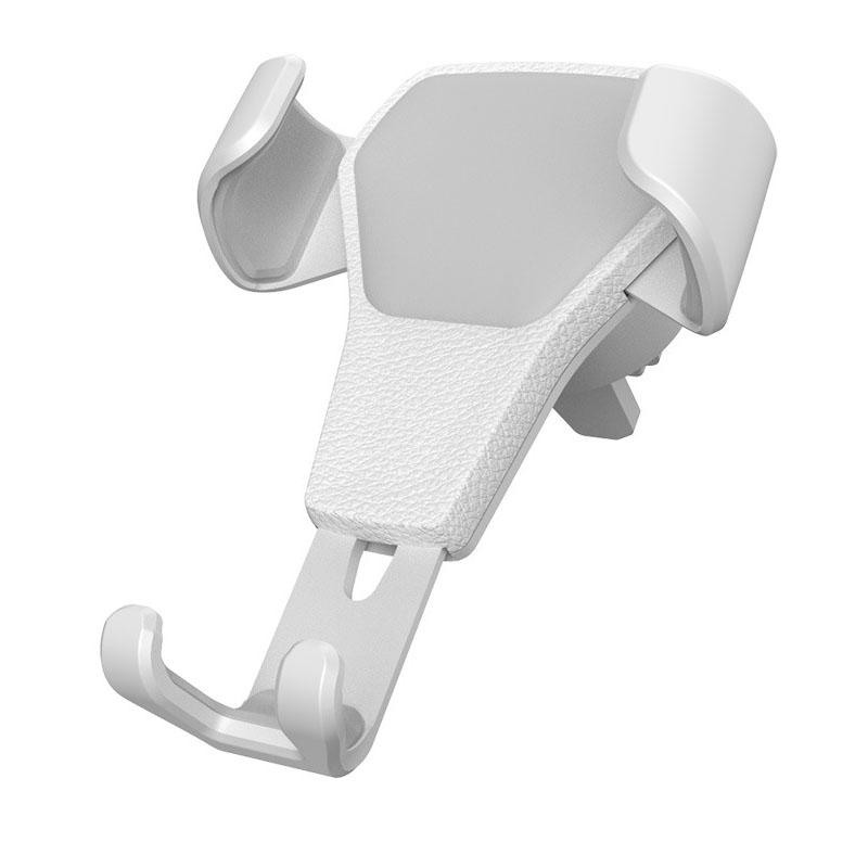 Suporte de telefone para carro Suporte de ventilação de ar para carro Suporte antiqueda por gravidade Sem suporte magnético para celular para iPhone11 XS X Samsung Xiaomi