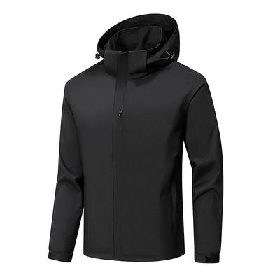 Outdoor einlagige Jacke, dünne winddichte und wasserdichte Sportjacke für Frühling und Herbst, Reise-Wandern, Bergsteigen und Angelbekleidung