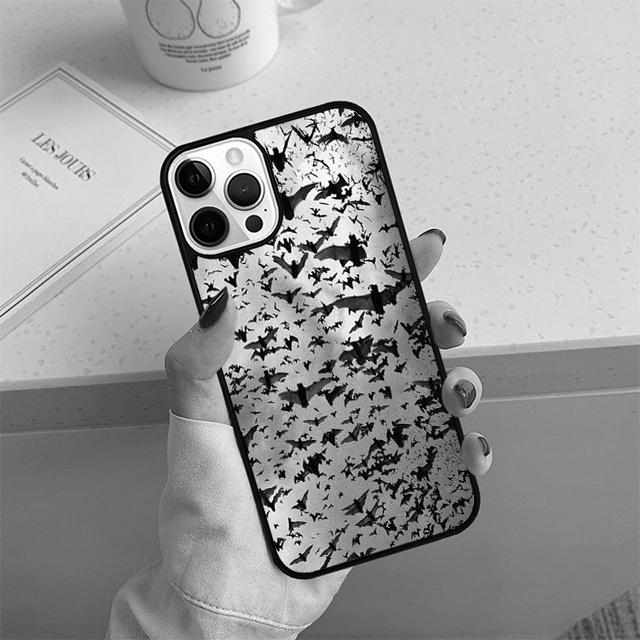 Vampire Bats Collage Phone Case For iPhone 17 Air 13 12 14 15 16  Cover For Apple 14 15 16 Pro Max Plus Coque