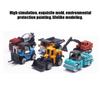 1/64 Mini Alloy Truck Engineering RC Car Toys Model Set for Children Gift Home Decorationmodern