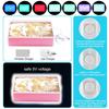 Glow-in-the-Dark Sand Art Kit for Kids, 7-Color Adjustable LED Light Box, Creative Drawing Toy, 40x28x9cm
