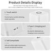Mini touch LED night light rechargeable desk lamp three colors 16 colors adjustable pat light soft light sleep light for bedroom