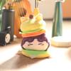 Cute Hamburger 2D Small Pendant Plush Toys Doll Bag Hanging Decoration Keychain Doll Doll Doll