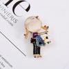 Creative Alloy Brooch Fashion Collar Brooch Pin