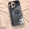 Etui na telefon W-Weeknd XO do iPhone 17 16 15 14 13 12 11 XS XR X Pro Max Plus Kolorowe Posrebrzana Osłona
