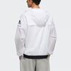 adidas Jackets Men's White Hooded Moderate Other FI8758