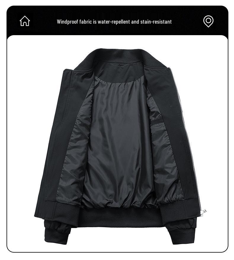 2024 Men's Trendy Loose-Fit Spring & Autumn Baseball Jacket