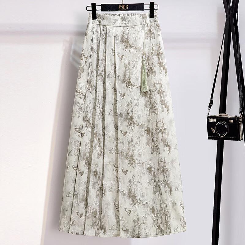 Sibaishe 2026 Summer Women's T-shirt & Skirt Set