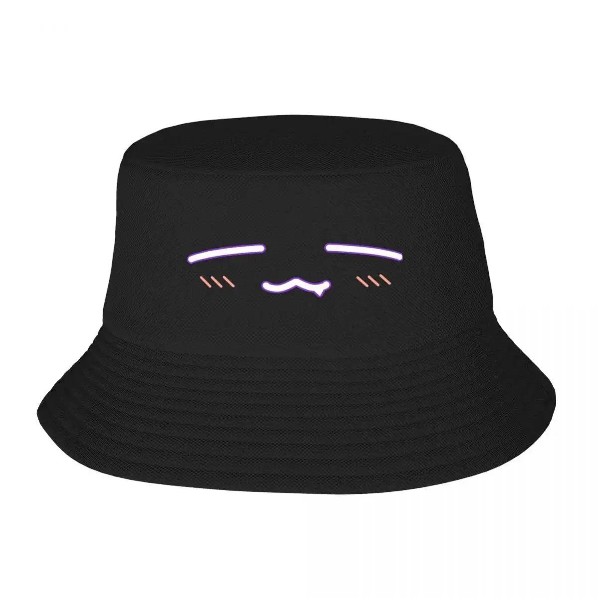 New Takodachi Face Bucket Hat Anime Hat Sunhat Dropshipping Unisexs Hat Luxury Womens