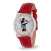 Disney Women's 'Minnie Mouse' Quartz Metal Watch, Color:Red (Model: W002768)