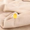 Oval Yellow Cat's Eye Gemstone 925 Sterling Silver Statement Trendy Ring Jewelry RR-28-35