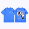 Singer Rosalia Lux Album Graphic T Shirts Unisex Women Fashion Aesthetic Short Sleeve Tshirt Summer Casual Loose Cotton Tshirts
