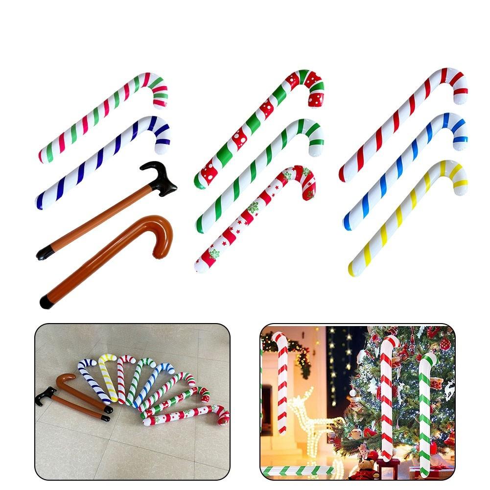 Ornament Christmas Candy Cane Party Plastic Seasonal