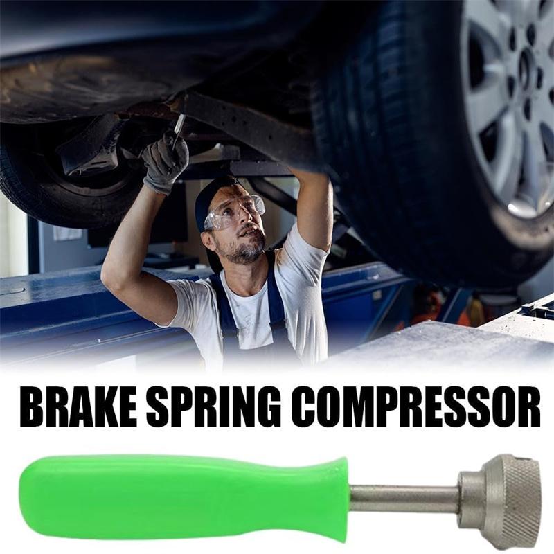 New Car Brake Spring Washer Repair Shoe Compressor, Universal Car Drum,  Install Handle Tool Accessories for Car Repair Tools