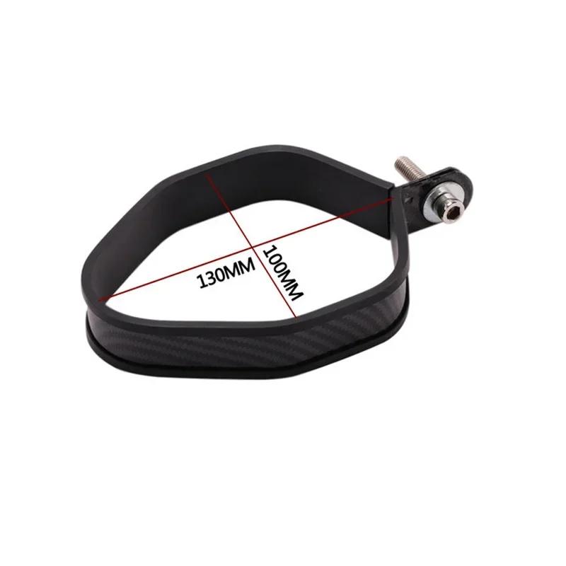 89-140mm Universal Motorcycle Exhaust Tube Ring Auto Muffler Escape Clamps Exhaust Muffler Silencer Pipe Hanger Mount Bracket