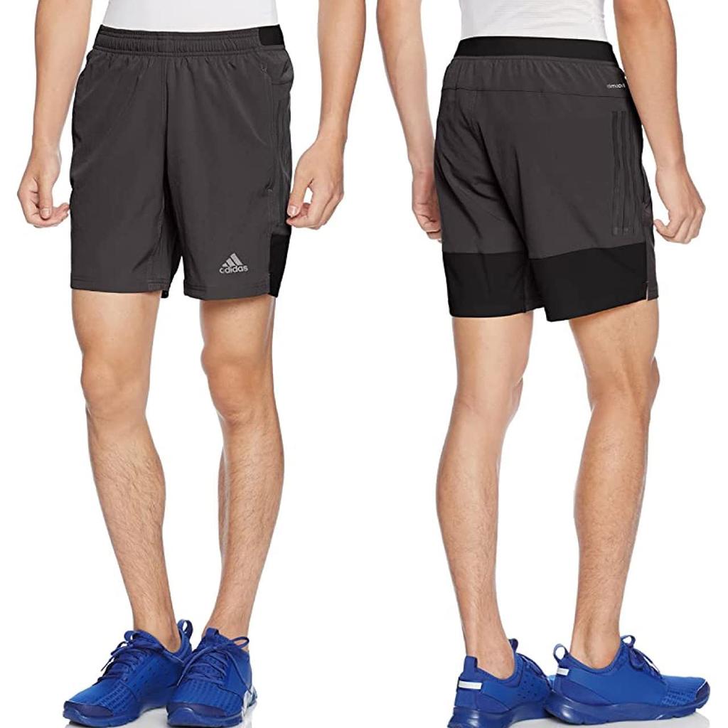 Adidas M4T Mobility ClimaCool Woven Size M Training Dark Gray Shorts, Men's, (Waist 75-81cm), Pants, BWR27,