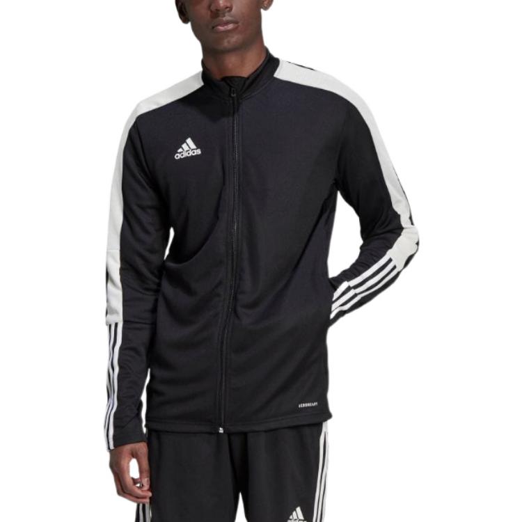 adidas Jackets Men's Black Stand Collar Moderate Other H60019