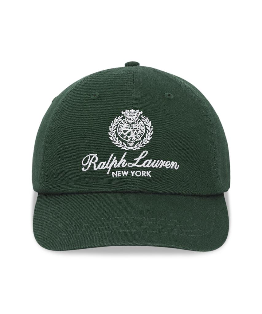 POLO RALPH LAUREN Crest Embroidered Twill Ball Cap - Green