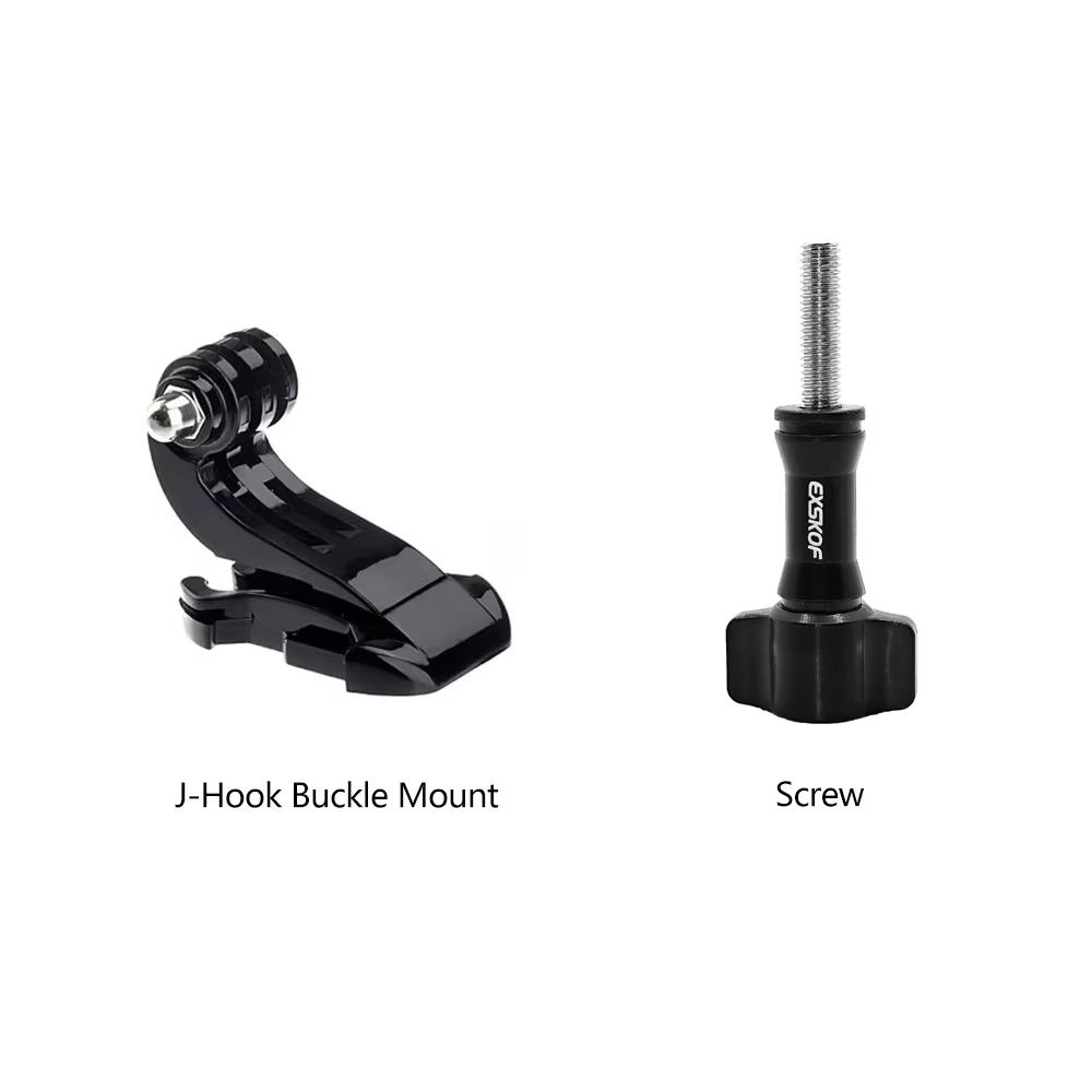 Vite Base di Montaggio a Rilascio Rapido a Gancio J Per GoPro Hero 13 12 11 10 9 8 7 6 SJCAM AKASO Insta360 DJI Osmo Action Camera Accessori