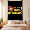 Dynamo Dresden Wandteppich hohe Qualität zur Dekoration von Wohnzimmer Schlafzimmer Wohnheimwänden ideal als Schlafzimmer Wandkunst oder Urlaubsgeschenk