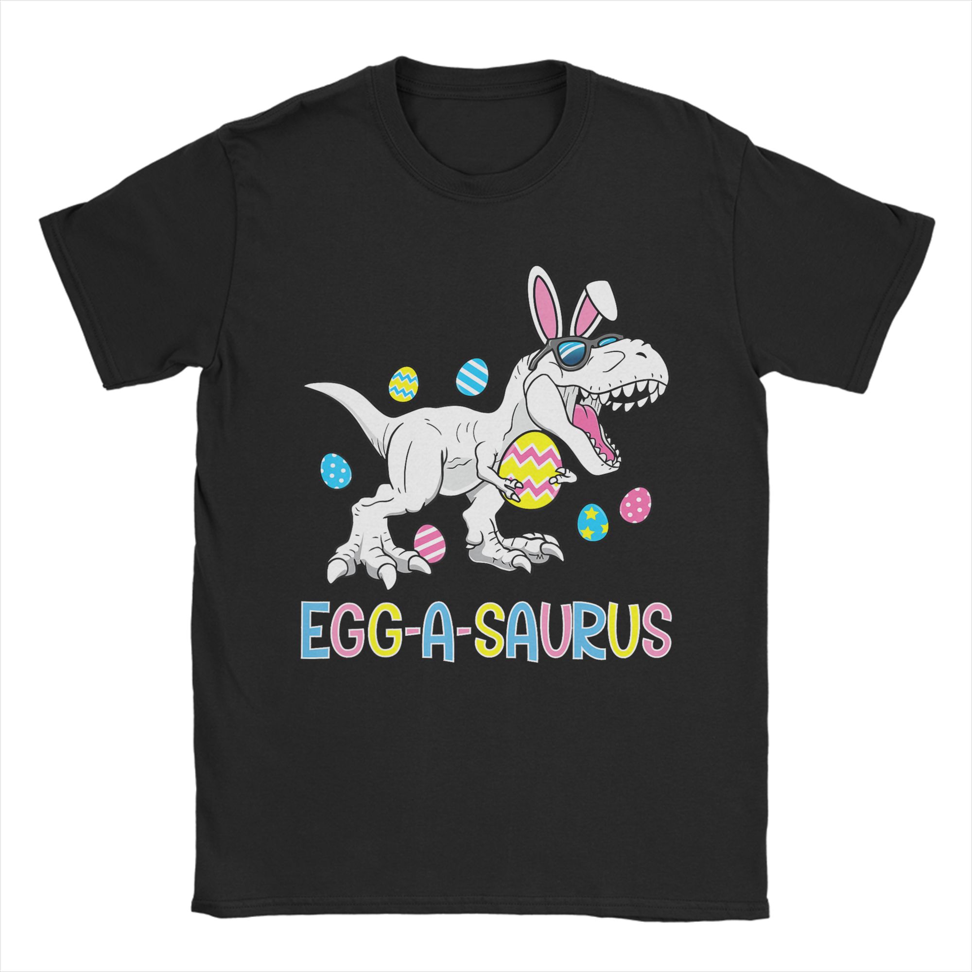 T Rex Eggasaurus Easter Day Skeleton Stegosaurus Dinosaur TShirt Summer  Y2K Funny T Shirts Cotton Hippie Tee Shirt Gift Idea S