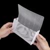 5pcs White Blank Grid Mat, Plastic Board Sheets, Ideal for DIY Weaving Yarn Bags or Handmade Embroidery or Crochet Art Projects