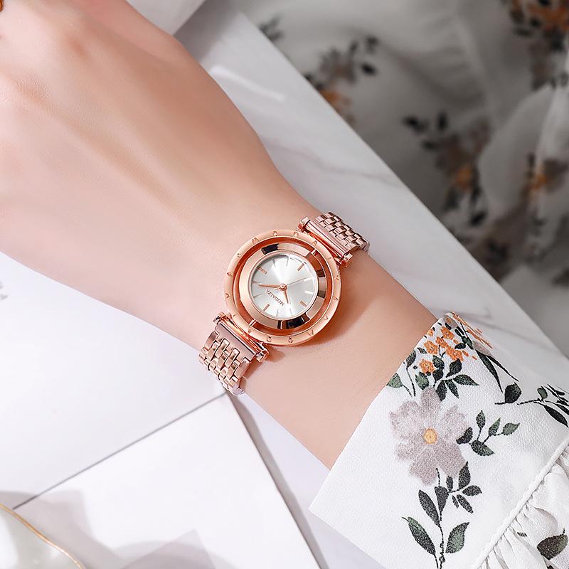Fashion Quartz Watch Watch Student Watch Bracelet Steel Belt Wrist Watch Women S Watch Generation