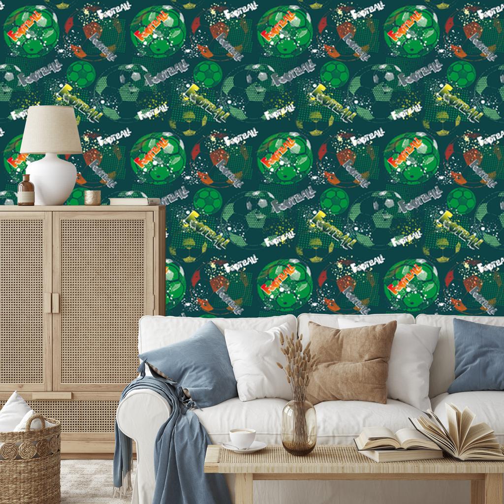 Football and Sports Wallpaper for Living Room and Bedroom 50x1000