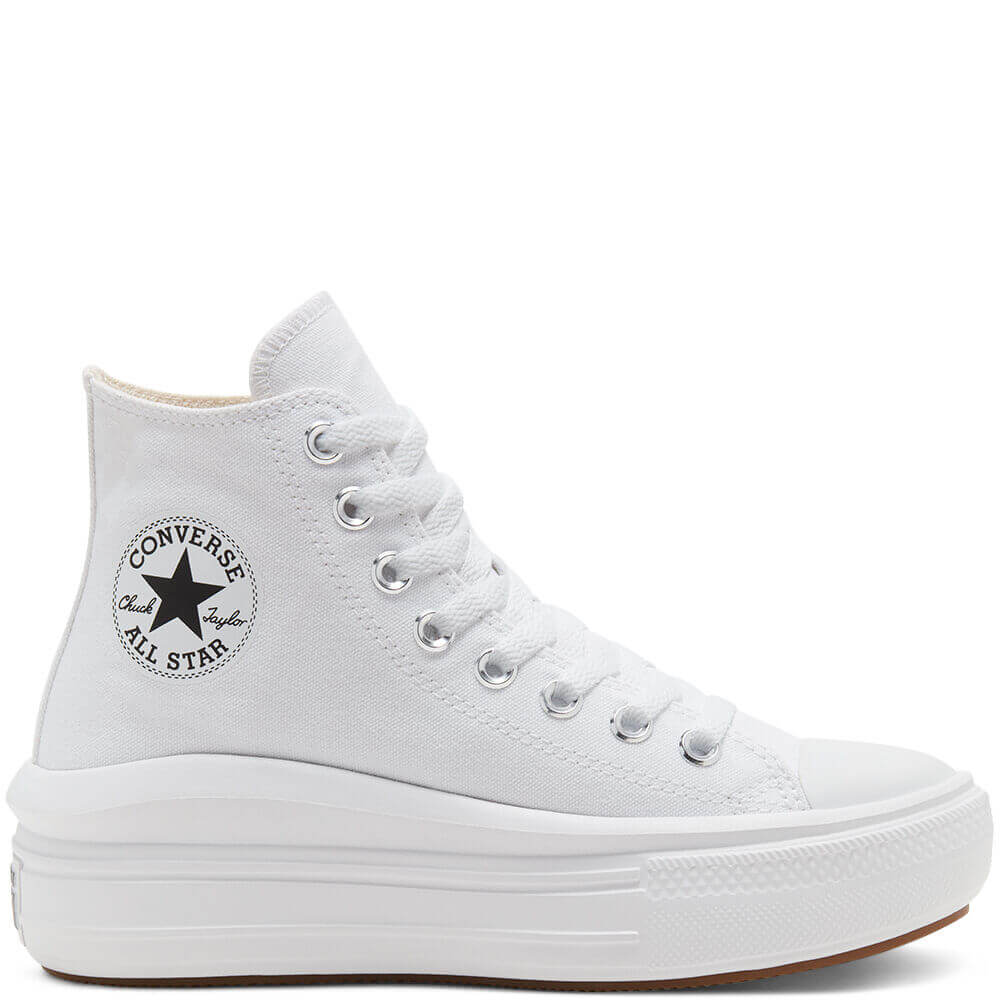 

Конверсы Chuck Taylor All Star Move Hi 36 / Белый