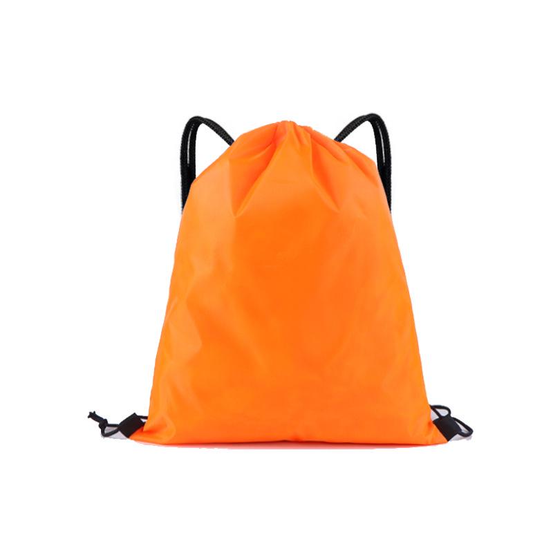 Waterproof Polyester Toy Drawstring Bag - Outdoor Sports Storage Backpack