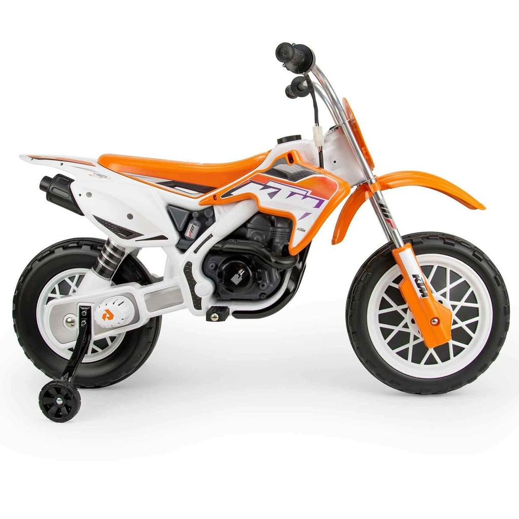 Çocuklar için Elektrikli Scooter Injusa Cross KTM SX Orange 12 V