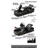 1/32 Dodge Challenger SRT Hellcat Redeye Super Samochód Sportowy Metalowy Odlew Diecast Model Samochodu Dźwięk i Światło Hobby Kolekcjonerski Urodziny