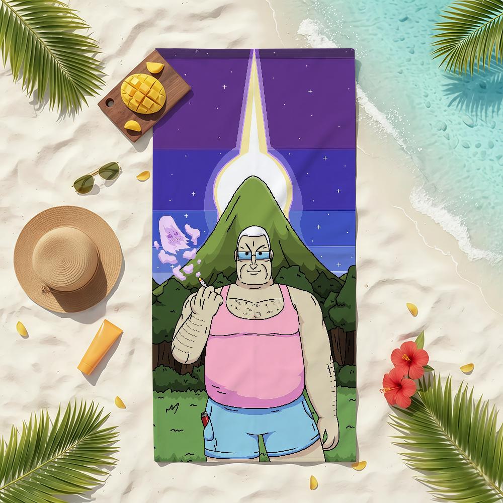 Cartoon The B-Big L-Lez Show Handtuch Weich Pool Geschenk Für Reise Fitnessstudio Dusche Camping Schnelltrocknend Sport Strandtücher