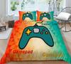 Game Mouse Home Bedding Set Quilt Cover and Pillowcase Bedroom Home Bedding Full Size Washable Comfortable Quilt Cover Pillowcase