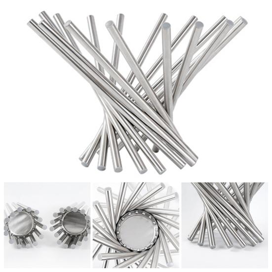Yousheng Fruit Basket for Kitchen Counter Stainless Steel Fruit Bowl Folded Rotation Fruit Stand Holder Decorative Bread Vegetables Snacks Storage