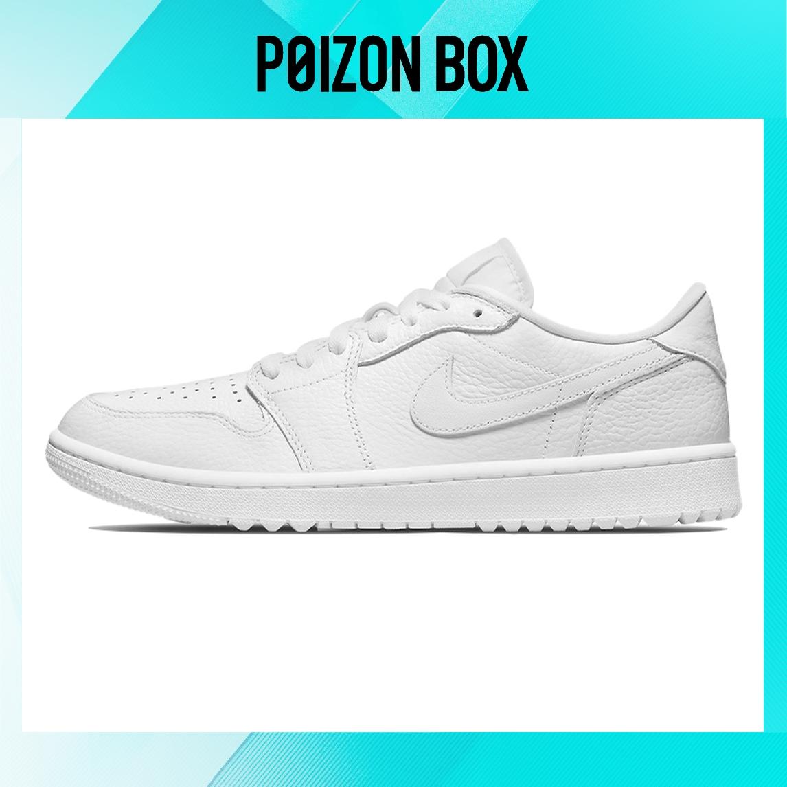 

кроссовки Jordan 1 Retro Low Golf Triple White Life casual shoes Unisex DD9315-101